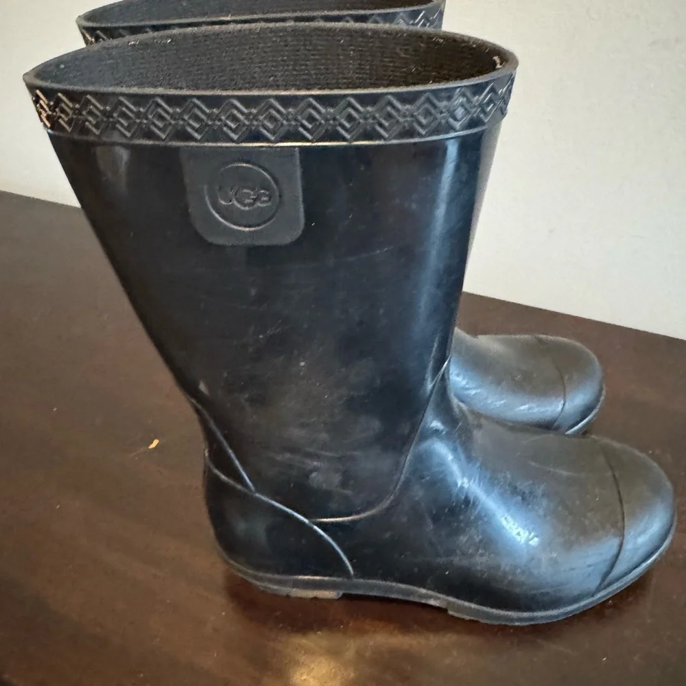 UGG Black Winter & Rain Boots